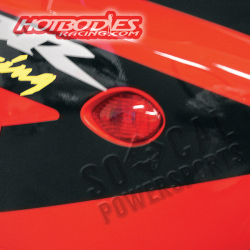 Hotbodies Racing - Hotbodies Racing Flush Mount Front Turn Signals - Red - H04RR-SIG-RED