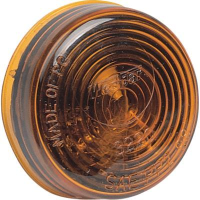 Wesbar - Wesbar Round Marker/Clearance Trailer Light - Amber - 203381