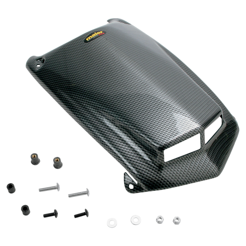Maier Mfg - Maier Mfg Scooped Race Hood - Black Carbon Fiber - 50973-30