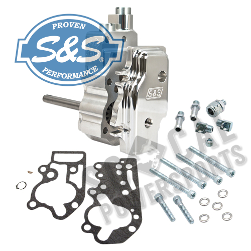 S&S Cycle - S&S Cycle Billet Oil Pump Kit with Standard Cover - 31-6206