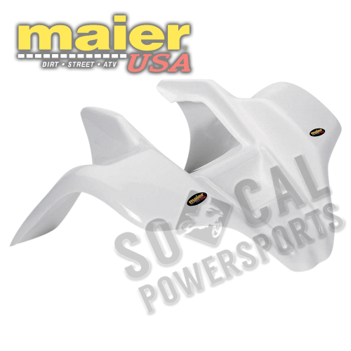 Maier Mfg - Maier Mfg Front Fender - White - 177901