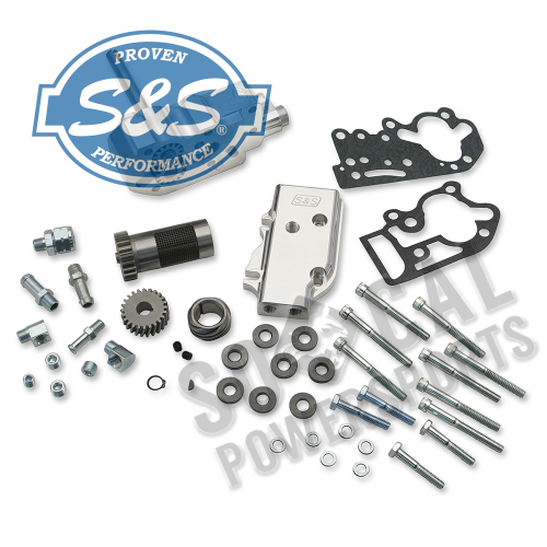S&S Cycle - S&S Cycle Billet Oil Pump Kit with Universal Cover - 31-6294