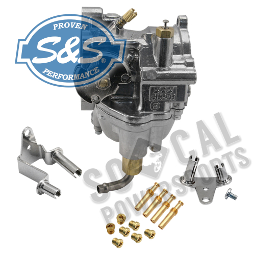 S&S Cycle - S&S Cycle Super E Carburetor - 1-7/8in. - Natural - 11-0420