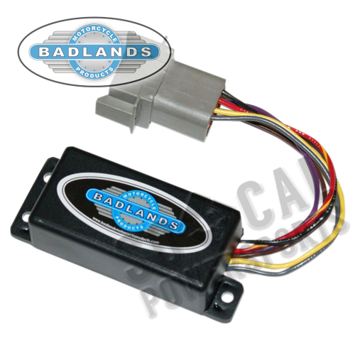 Badlands M/C Products - Badlands M/C Products Automatic Turn Signal Cancelling Module Plug-In Style - Male Deutsch Style 8 Pin - ATS-03-B