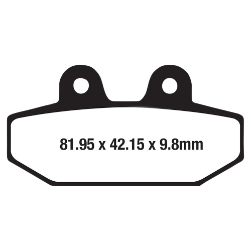 EBC - EBC Semi-Sintered V Brake Pads - FA710V