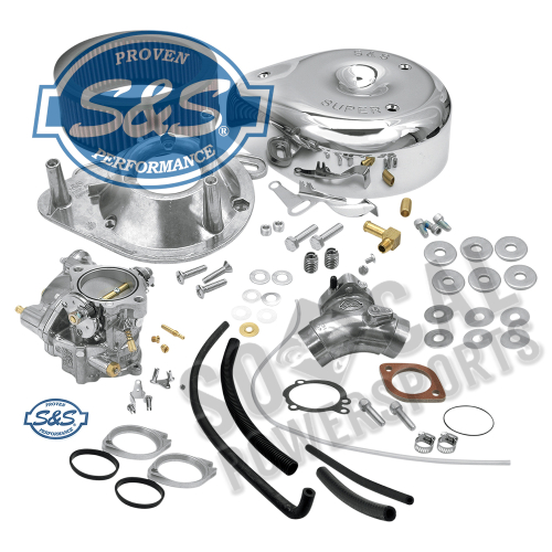 S&S Cycle - S&S Cycle Super G Shorty Carburetor Kit - 2 1/16in. - 11-0427
