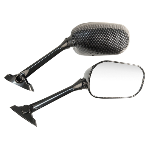 Emgo - Emgo OEM Style Mirror - Carbon Fiber - Left - 20-97214