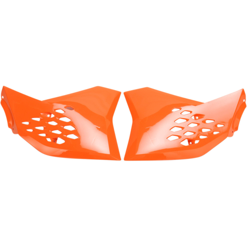 Acerbis - Acerbis Radiator Shrouds - KTM Orange - 2252990237