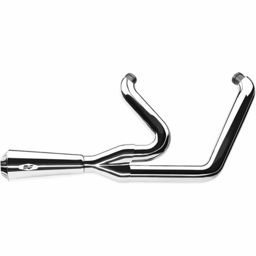 MagnaFlow - MagnaFlow Riot 2-Into-1 Exhaust System - Chrome - 7210407