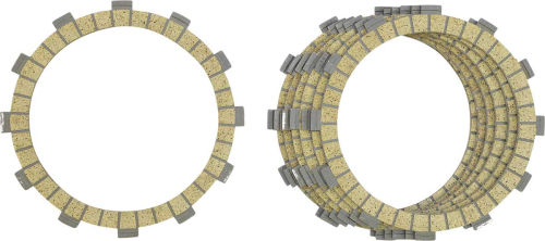 KG Clutch Factory - KG Clutch Factory High Performance Clutch Disc Set - KG112-7HPK