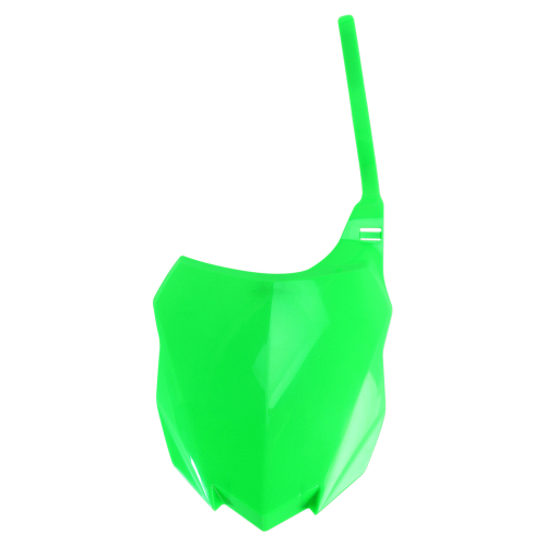 Acerbis - Acerbis Front Number Plate - Fluorescent Green - 2386340235