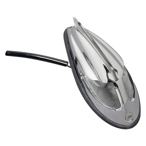 K&S Technologies - K&S Technologies Fender Light with Fin - Clear - 25-5128