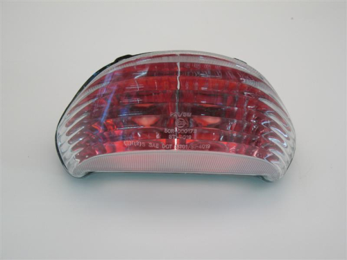 Emgo - Emgo Clear Taillight Lenses - 62-84752