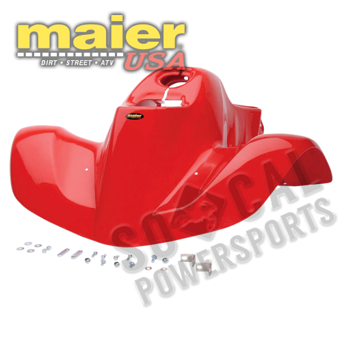 Maier Mfg - Maier Mfg Front Fender - Red - 11695-12