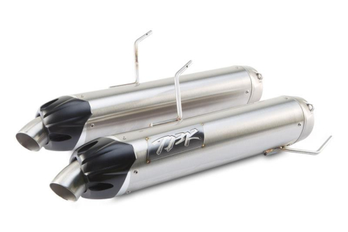 Two Brothers Racing - Two Brothers Racing M-7 V.A.L.E. Dual Slip-On - Stainless - 005-4250409-S1