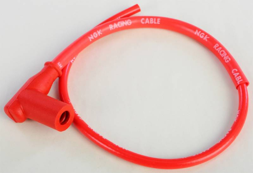 NGK - NGK Racing Wire - Solid Straight Resistor Cover - 50cm - 8089