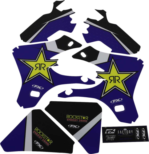 Factory Effex - Factory Effex Rockstar Shroud Graphic Kit - 23-14222