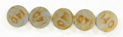 K&L Supply - K&L Supply 9.50mm Valve Shim Refill (5 pack) - 1.40mm - 13-6798