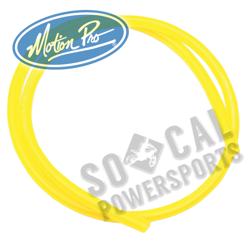 Motion Pro - Motion Pro Low Permeation Premium Fuel Line - 1/4in. ID x 3ft. L - Yellow - 12-0071
