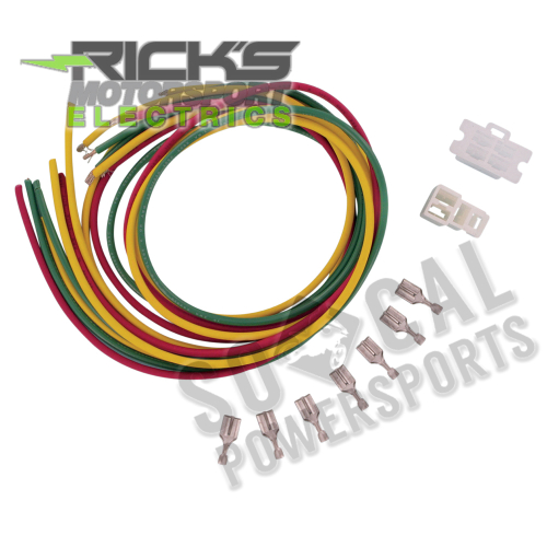 Ricks Motorsport Electric - Ricks Motorsport Electric Rectifier/Regulator Wiring Harness Connector Kit - 11-108