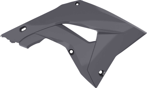 Polisport - Polisport Restyle Radiator Shroud - Nardo Gray - 8421600004