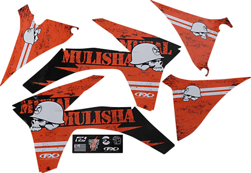 Factory Effex - Factory Effex Metal Mulisha 2020 Shroud Graphic Kit - 23-11526