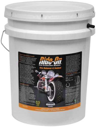 Ride-On - Ride-On Tire Balancer and Sealant - 5gal. Pail - M/C - 40640