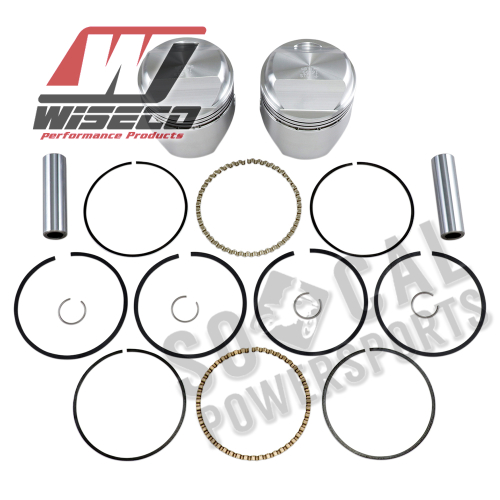 Wiseco - Wiseco K Piston Kit ( 1000cc, Domed) - Standard Bore 3.188in., 10:1 Compression - K1600