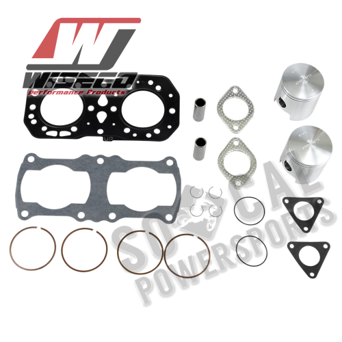 Wiseco - Wiseco Top End Kit - (Double Ring) - 1.53mm Oversize to 69.25mm - SK1125