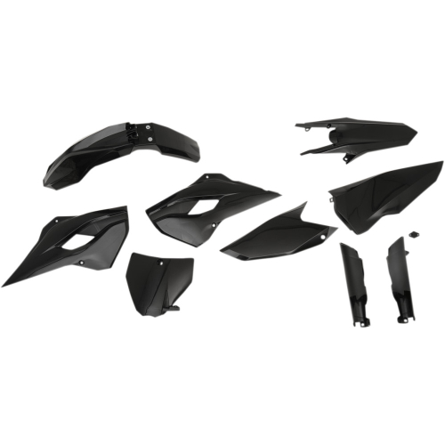 Acerbis - Acerbis Full Plastic Kit - Black - 2393460001