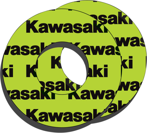Factory Effex - Factory Effex Moto Grip Donuts - Kawasaki Green - 09-67100
