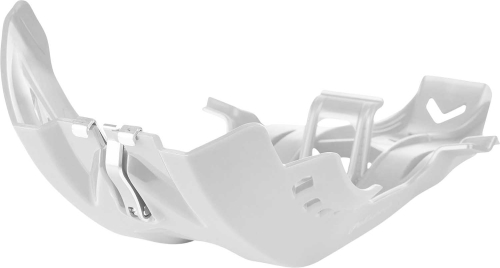 Polisport - Polisport Fortress Skid Plate with Link Guard - White - 8469100006