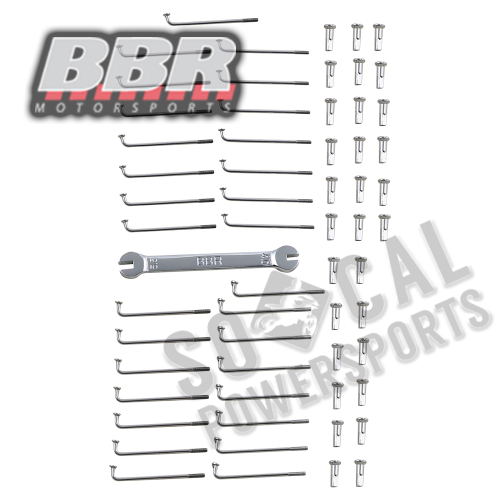 BBR Motorsports - BBR Motorsports HD Spoke Set - 10in. - 391-HXR-5001