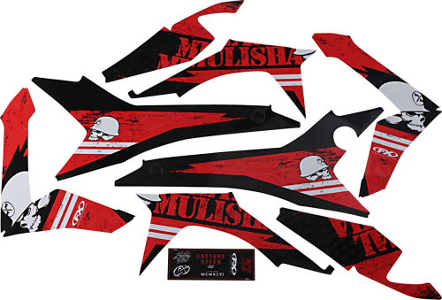 Factory Effex - Factory Effex Metal Mulisha 2020 Shroud Graphic Kit - 23-11338