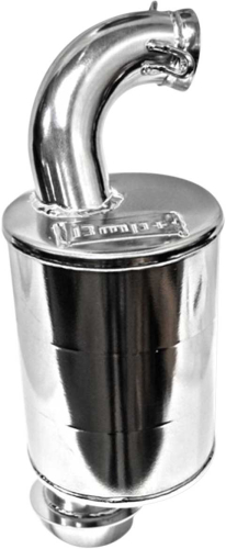BikeMan Performance - BikeMan Performance Full Velocity Muffler - Ceramic Chrome - 02-322-C