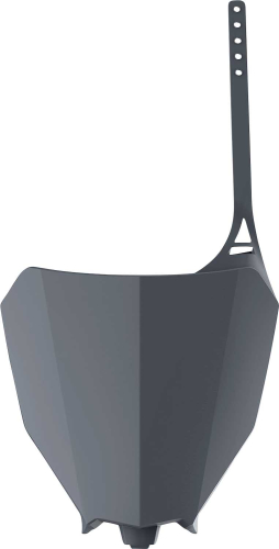 Polisport - Polisport Front Number Plate - Nardo Gray - 8667200006