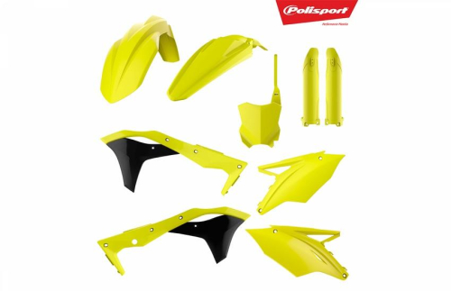 Polisport - Polisport Plastic Kit - Flo Yellow - 90743