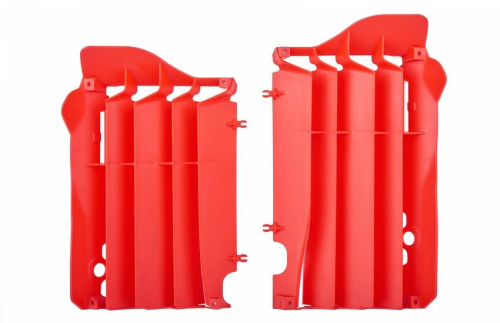 Polisport - Polisport Radiator Louvers - Red - 8457400002