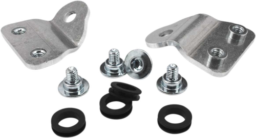 Works Connection - Works Connection Radiator Brace - Silver - 18-267