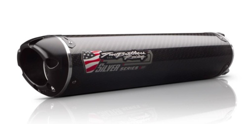 Two Brothers Racing - Two Brothers Racing M-2 Silver Series V.A.L.E. Dual Slip-On - Carbon Fiber - 005-3670405V-S