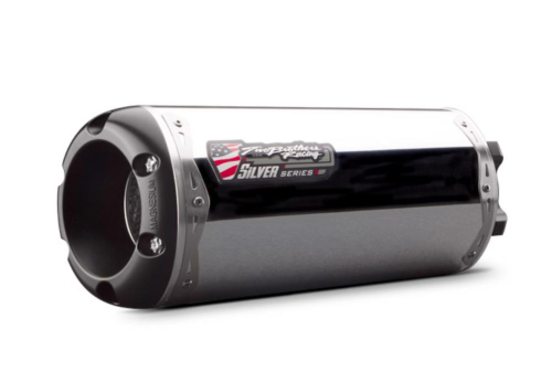 Two Brothers Racing - Two Brothers Racing M-2 Silver Series V.A.L.E. Full System - Aluminum - 005-2420106V-S