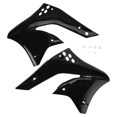 Acerbis - Acerbis Radiator Shrouds - Black - 2043750001