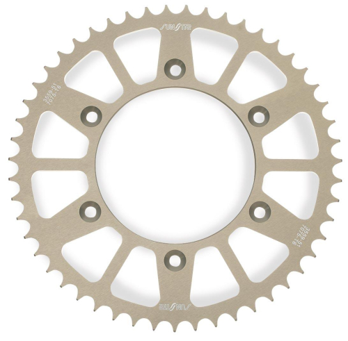 Sunstar - Sunstar Works Triplestar Aluminum Rear Sprocket - 47T - Gold - 5-355947
