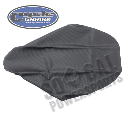 Quad Works - Quad Works Cycle Works Seat Cover - Gripper Black - 36-21294-01
