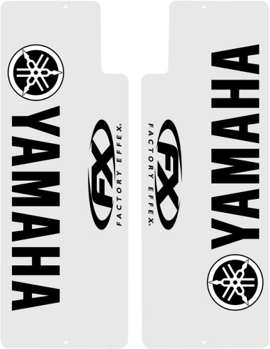 Factory Effex - Factory Effex Upper Fork Shield Graphic Kit - Yamaha - Blue - 06-38206
