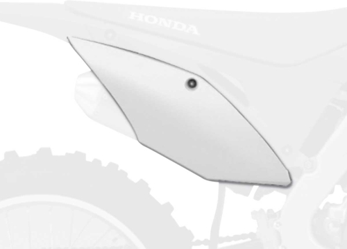 Polisport - Polisport Side Number Plates - White - 8418600002