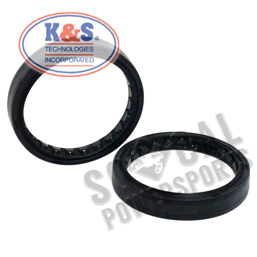 K&S Technologies - K&S Technologies Fork Seals - 8mm x 57.7mm x 9 1/2-10.3mm - 16-1059K