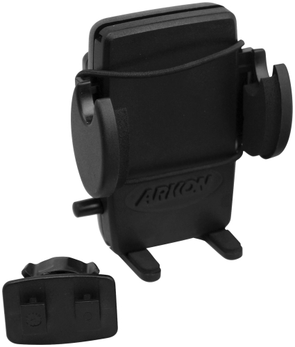 Techmount - Techmount Universal Phone Cradle with 4G Adaptor - Black - 4-AR040