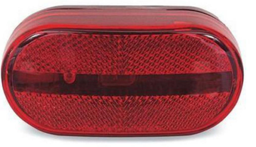 Optronics Inc - Optronics Inc Side Marker Light (4x2-1/16in.) - Red - MC31-RS