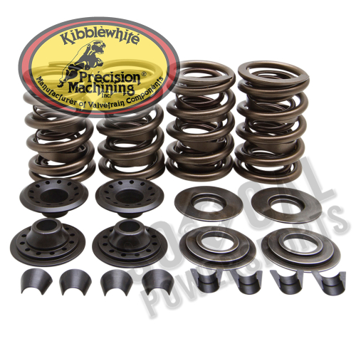 Kibblewhite Precision - Kibblewhite Precision Lightweight Racing Valve Spring Kit - Steel - .655in Lift - 20-20081